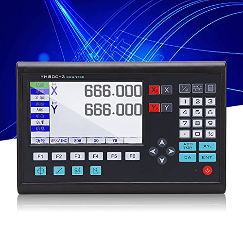 Encoder digital lineal LCD 2 ejes para fresadora y torno miniatura 6