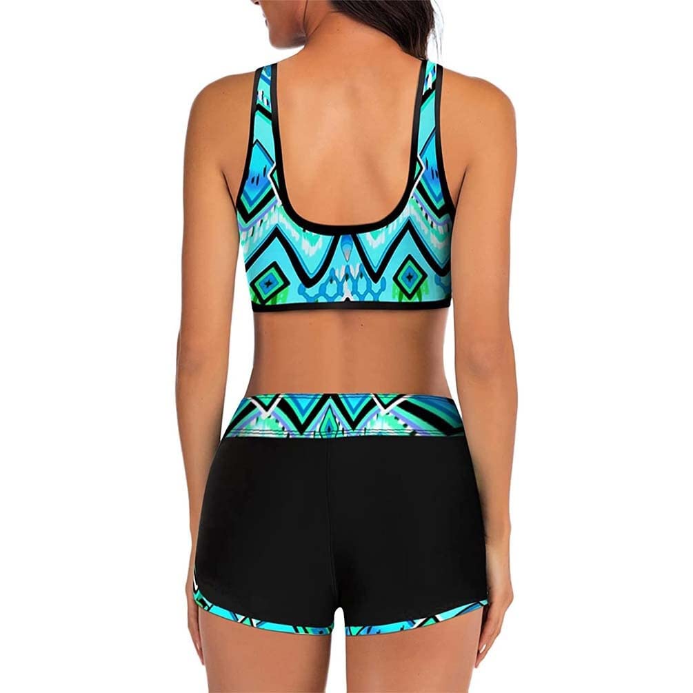 Bikini da Donna Costumi da Bagno Eleganti A Due Pezzi Costumi da Bagno Push-up Costumi da Bagno Pantaloni Bkini Moda Costume da Bagno Moda da Spiaggia Costumi da Bagno (Color : K, Size : S)