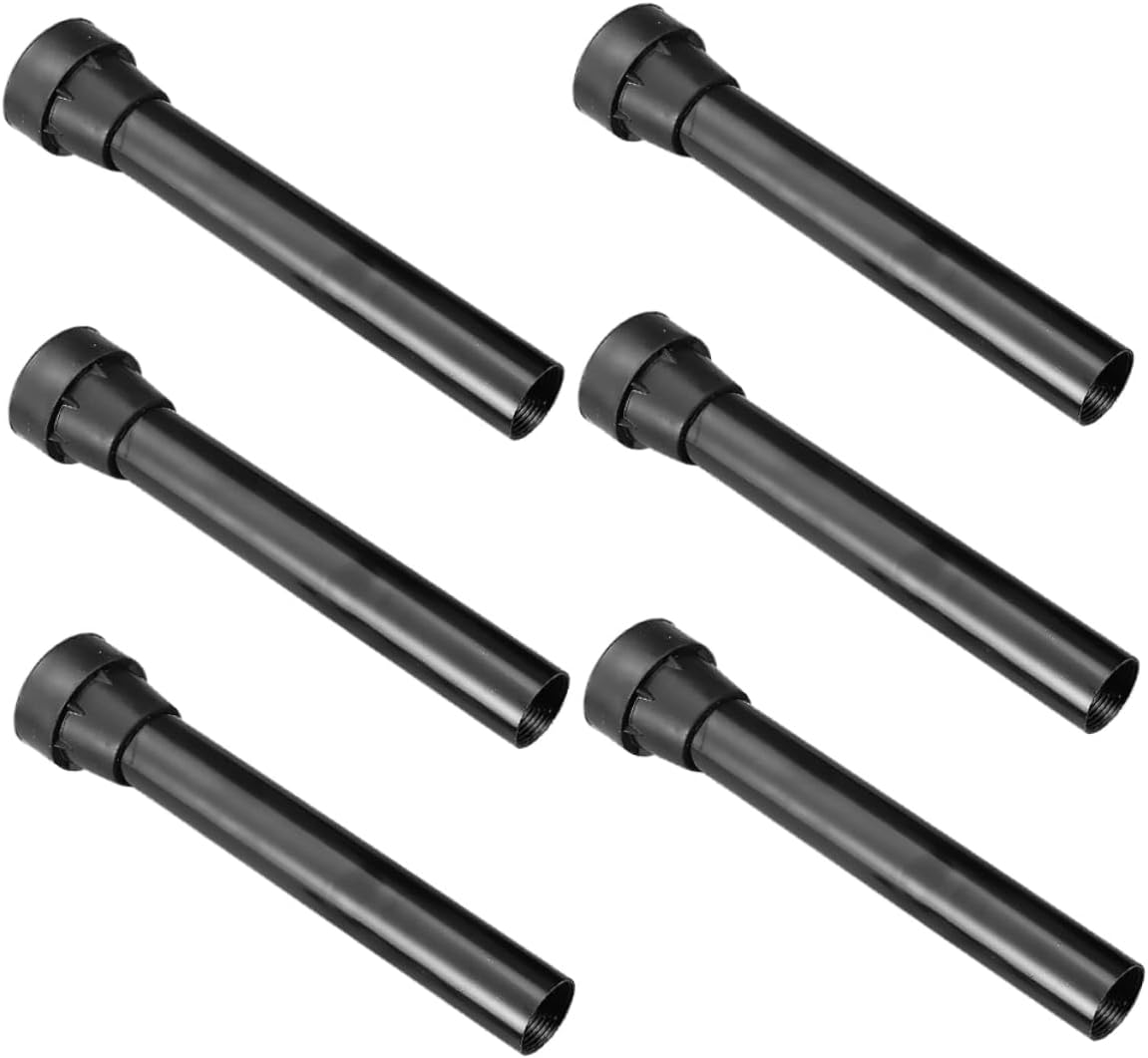 BESTonZON 6pcs Trampoline Leg Tube Caps Skid Pads Stainless Steel Replacement Covers for Enhanced Stability and for Trampoline Legs