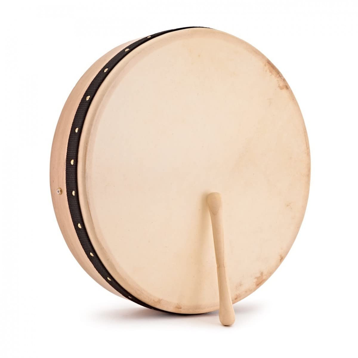 Gear4music Bodhran 18 pollici - Tamburo a cornice irlandese con borsa e battente