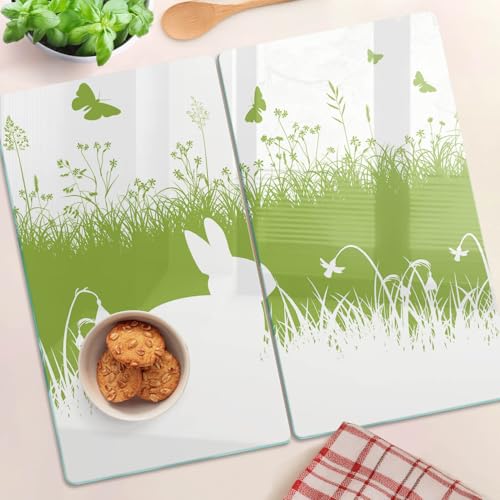 Planche à découper en verre contact alimentaire résistant chaleur - 5