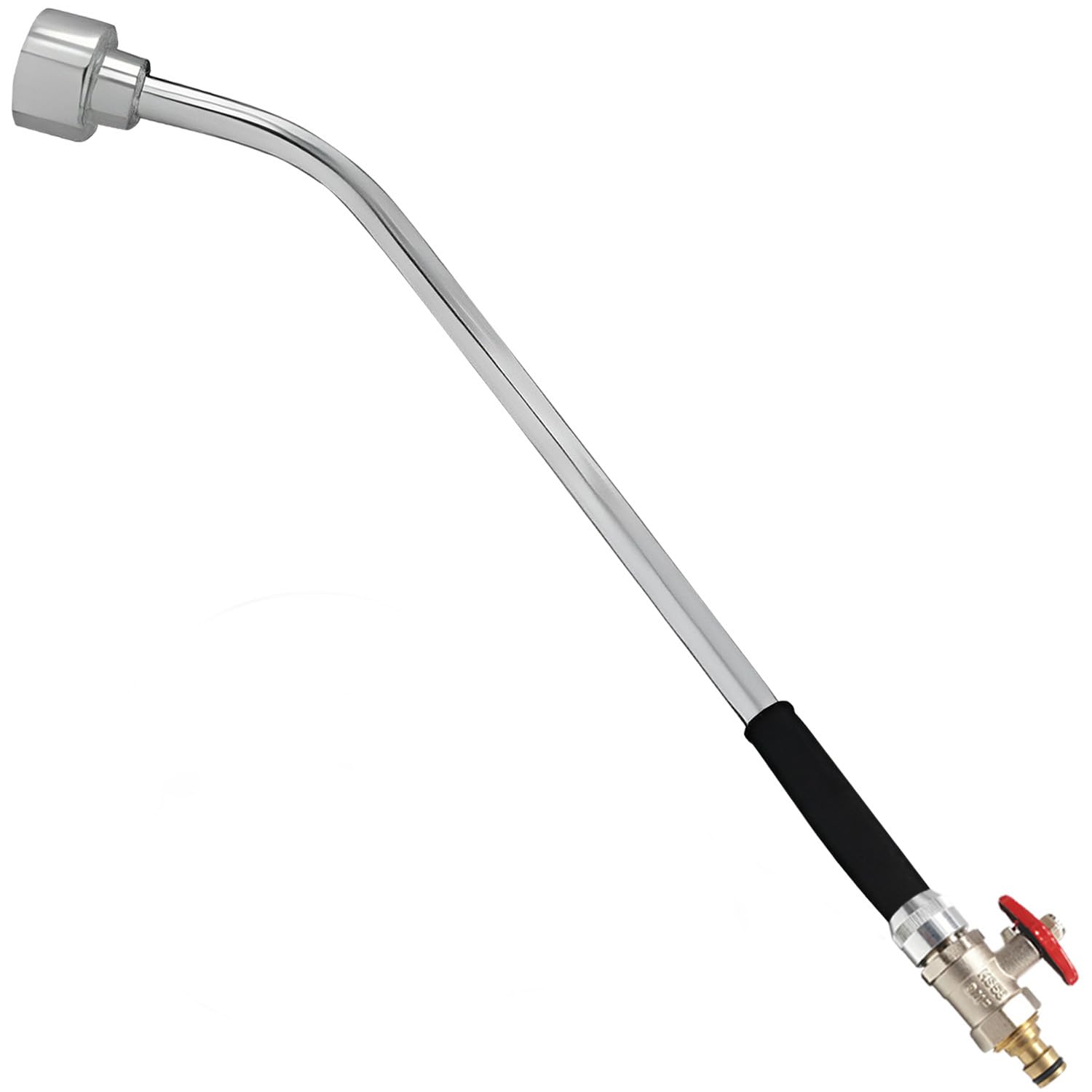 Gro Garden Products 40Cm Long Watering Lance - Standard Snap Fit Soft Rain Lance For Garden - Hose Wand Watering Lance - Long Handled Hose Sprayer - Hanging Basket Watering Device