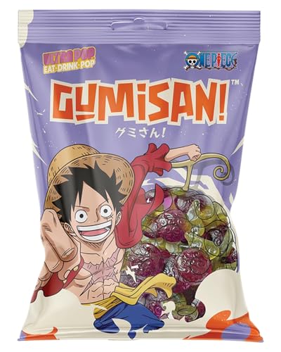 GUMISAN One?Piece Luffy Fruchtgummi ? Traubengeschmack ? Offiziell lizenziert ? Gummibärchen in Teufelsfrucht-Form ? 1 x 180?g für 2,99 EUR (-21%) statt 3,79 EUR bei amazon.de Bild: GUMISAN One?Piece Luffy Fruchtgummi ? Traubengeschmack ? Offiziell lizenziert ? Gummibärchen in Teufelsfrucht-Form ? 1 x 180?g für 2,99 EUR (-21%) statt 3,79 EUR bei amazon.de