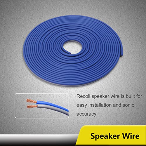 Recoil True 4 Gauge Complete Cca Amplifier Wiring Kits With Ofc Rca Cable #TOP6