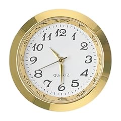 Mini Clock Insert Replacement Face, Fit 35 mm ( 1 . 38 ") Hole Diameter, Round Inner Crystal Mini Clock Insert Replacement Face, Fit 35 mm ( 1 . 38 ") Hole Diameter, Round Inner Crystal review