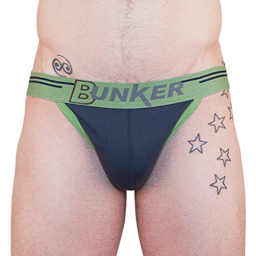 Bunker Underwear Attitude Jock Navy M