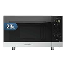 Cecotec Forno a Microonde nero ProClean 800 W, 23 litri, Rivestimento Ready2Clean per una migliore pulizia, pannello di controllo e tecnologia 3DWave, controllo touch, acciaio inossidabile