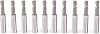 Drill Bit , Delaman 10Pcs Magnetic Screwdriver Extension Socket Drill Bit Holder 14