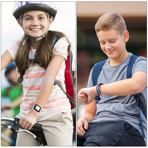 Pulseira de relógio Gizmo-Watch Synup para crianças – Pacote com 3 pulseiras de substituição elástic