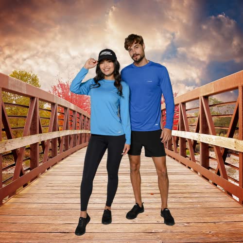 Wave Runner Swim Shirts For Men Uv Sun Protective Rash Guard Workout Shirts Quick Dry Outdoor Shirt For Fishing, Running, Jogging (Xx-Large, Neon Yellow) #TOP4