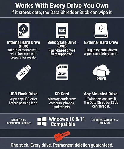 Data Shredder Stick for Windows