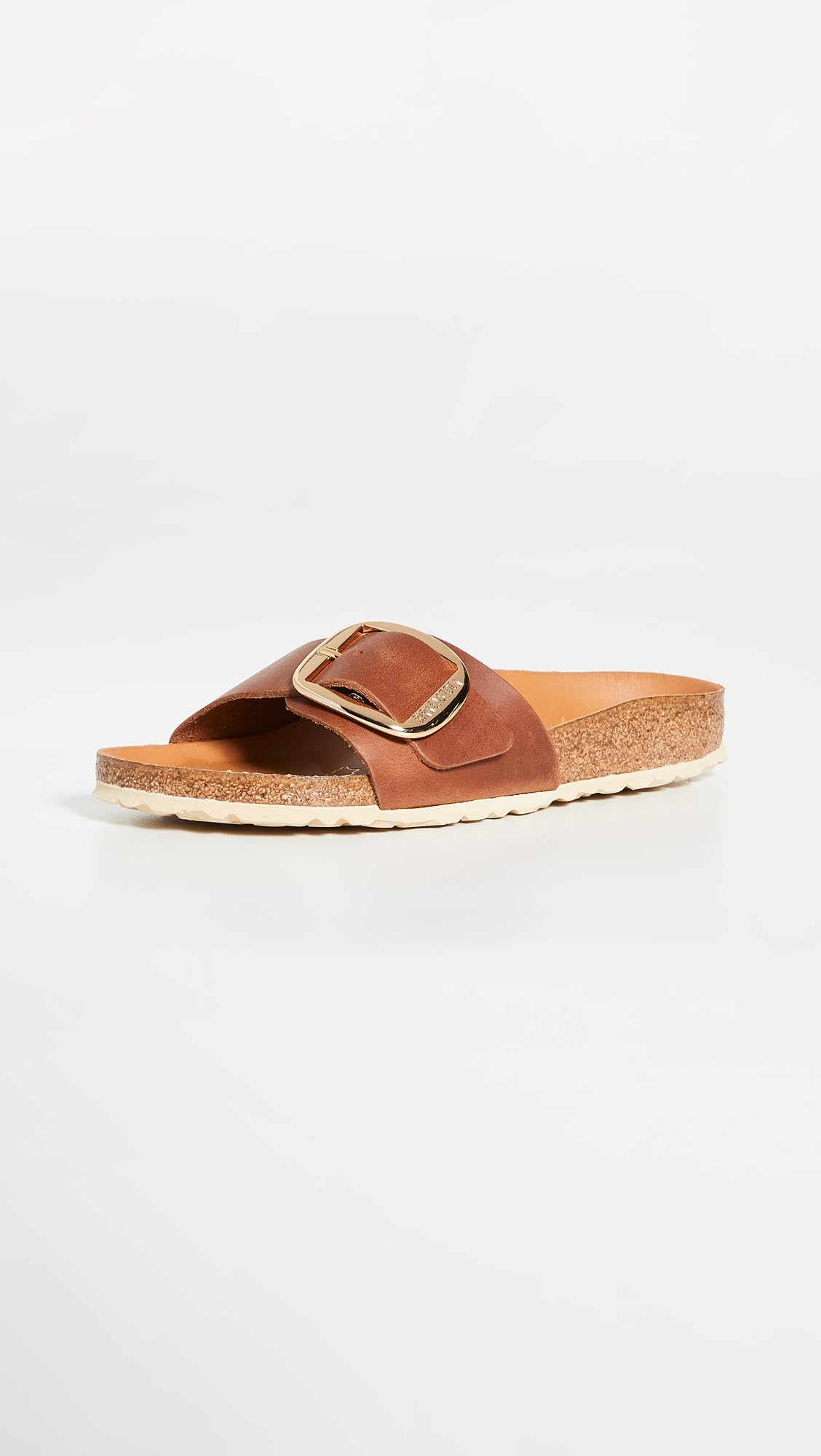 Amazon.com: Birkenstock Women's Madrid Big Buckle Sandals, Cognac