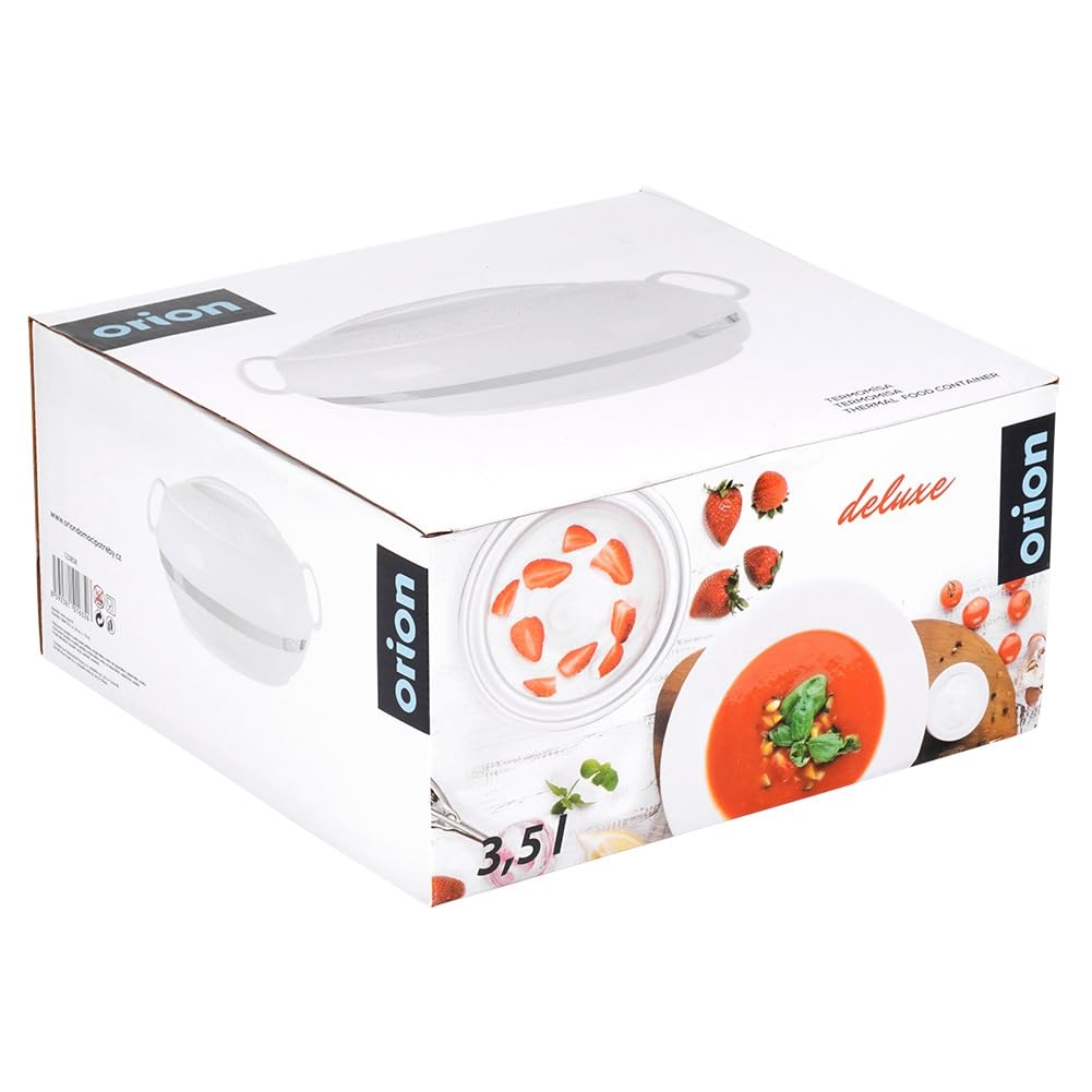 Orion Thermo Naczynie Kuchenne, Biały, 3.5 l