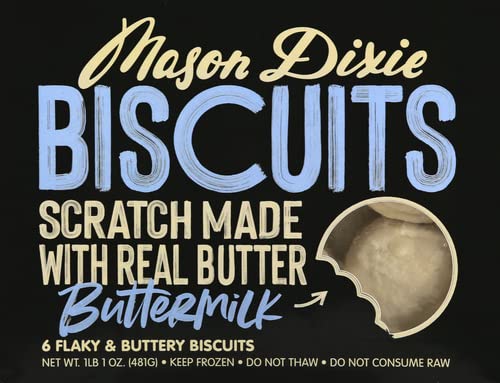 Mason Dixie Biscuit Co, Biscuits Buttermilk, 17.6 Ounce