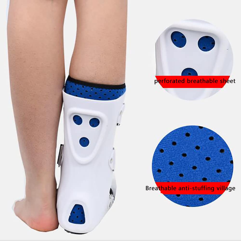 Tobillera ortopédica, soporte ajustable para pie caído, fascitis plantar, tendinitis de Aquiles, recuperación de lesiones