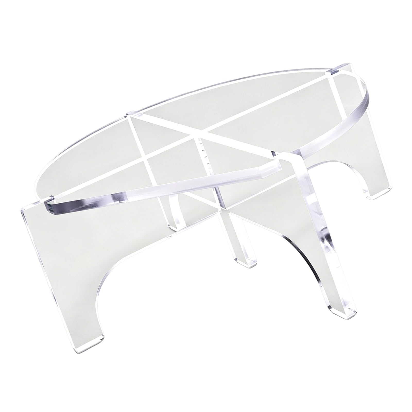 CUNZJIA Acrylic Beverage Dispenser Stand with Height for Home and Party Use Drink Dispenser Risers Base