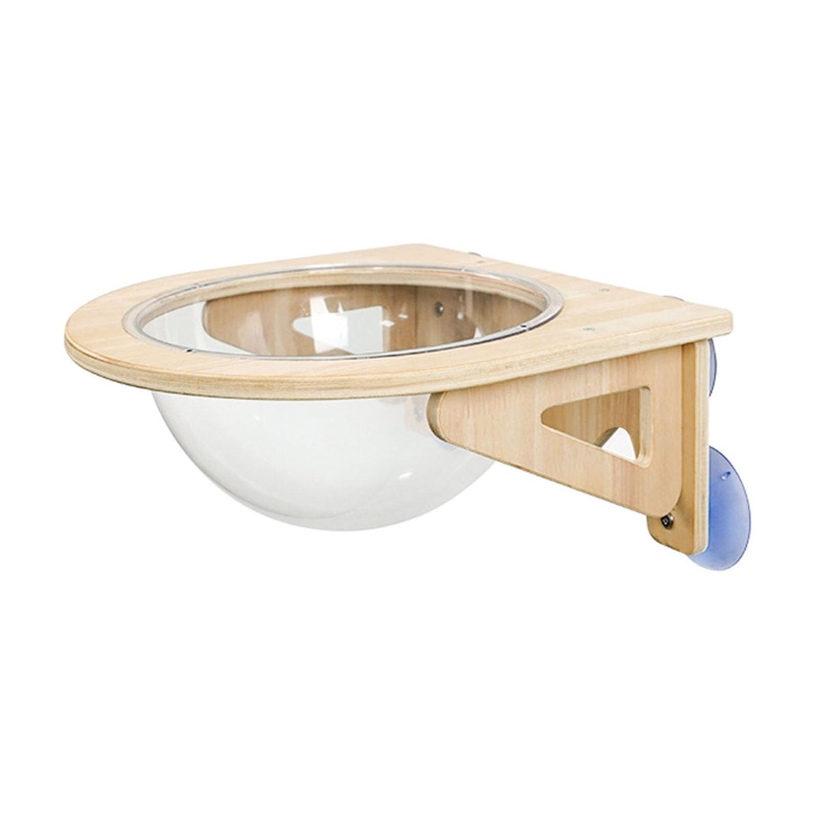 Ciotola per cibo e acqua, variante marrone, 40 x 15 cm, pratico dispenser o ciotola per gatti, per mangiare, bere e per la cura quotidiana, per la casa, in viaggio