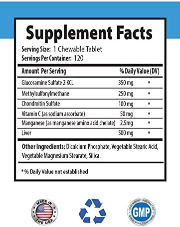 Miniatura 2 de SOLUCIÓN DE SALUD DE PETS Gato Endulamientos de Título Superior - Cadera y articulación para gatos - Fórmula Premium - Tratamientos - Chondroitin de