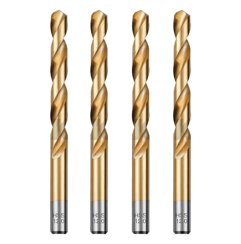 10 Sztuk 1.0~7.0mm Wiertło Kręte Pokryte Tytanem Zestaw Wysokich Bitów Wiertło Twardości Do Metalowego Wycinaka Otworów Elektronarzędzie(6.6mm)