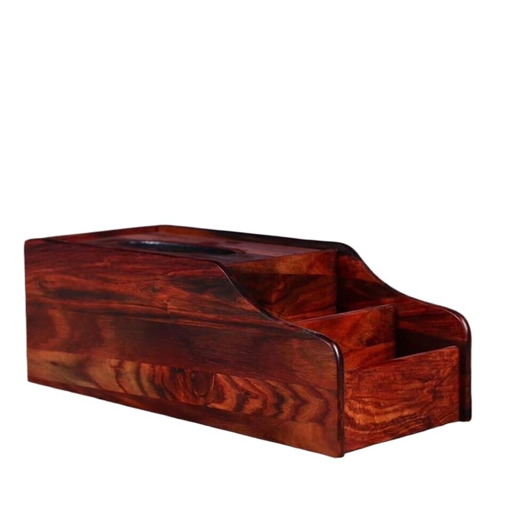Boîte de tissu pour table basse ménagère et boîte à café multifonctionnelle de salon