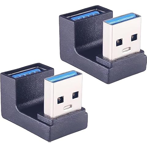 Leehitech 180 Degree USB A Adapter Pack Cover