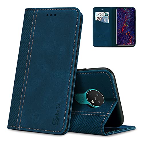 Compatibilità: Cover per Nokia 7.2 / Nokia 6.2 Custodia in pelle. Ritagli di precisione per fotocamera, porte e pulsanti mantengono tutto facilmente accessibile. Puoi anche caricare il telefono con il caricabatterie via cavo senza rimuoverlo dalla custodia e ascoltare gli auricolari con la custodia chiusa.