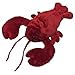 Mary Meyer Stuffed Animal Soft Toy, Lobbie Lobster, 10-Inches, Red , Black