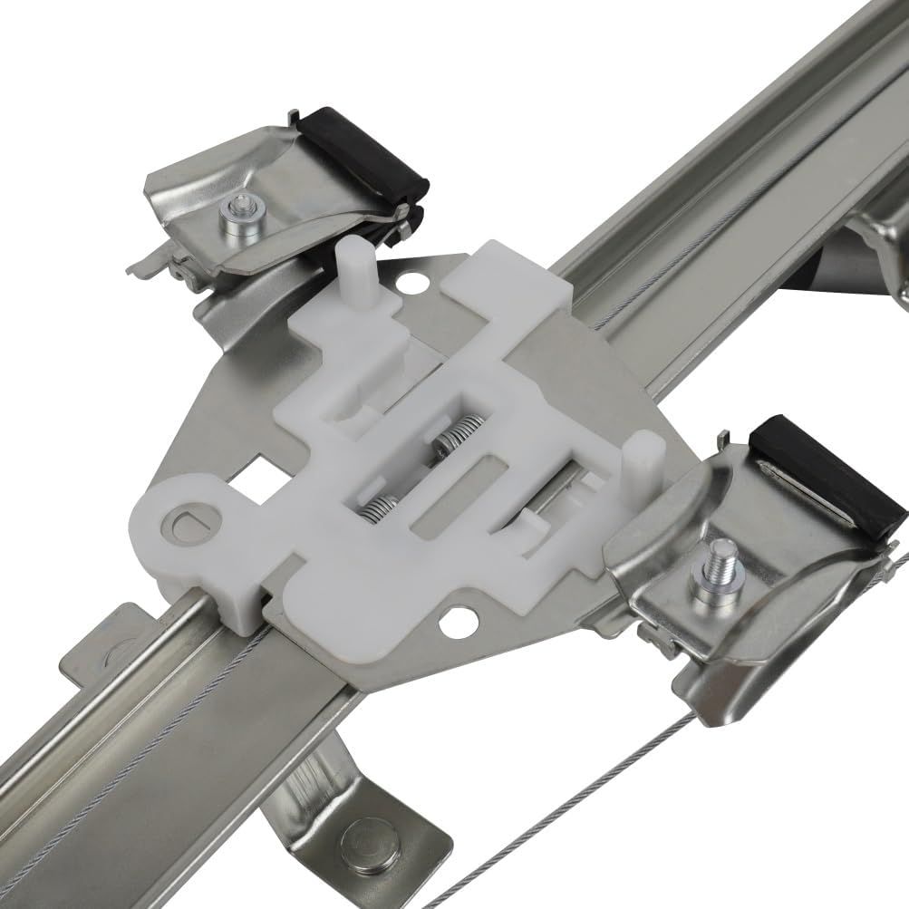 Set Of 2 Power Window Regulator Rear Driver and Passenger Side Fit for GMC Sierra 3500 HD 2007-2013 for GMC Sierra 1500 2007-2013 with Motor Window Lifter Replaces OE 741-388