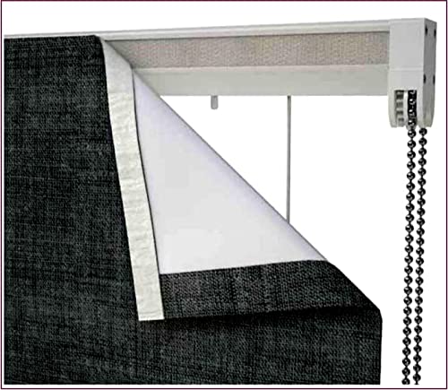 Amania Trading Ltd White 60Cm Safety Connect Diy Roman Blind Complete Kit,