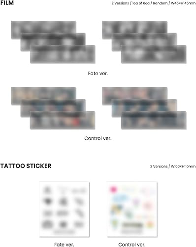 Miniatura 7 de VICTON - Chaos (7 Mini álbum) CD+Beneficio de preventa+Póster plegado+Juego de tarjetas fotográficas adicionales (Fate+Control ver SET),