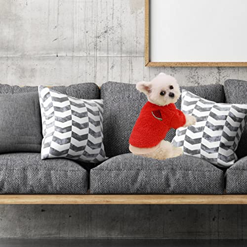 Inverno Desenhos Animados Animal de Estimação Cão Roupas: Cão Casaco de Inverno Adorável Cão de Frut