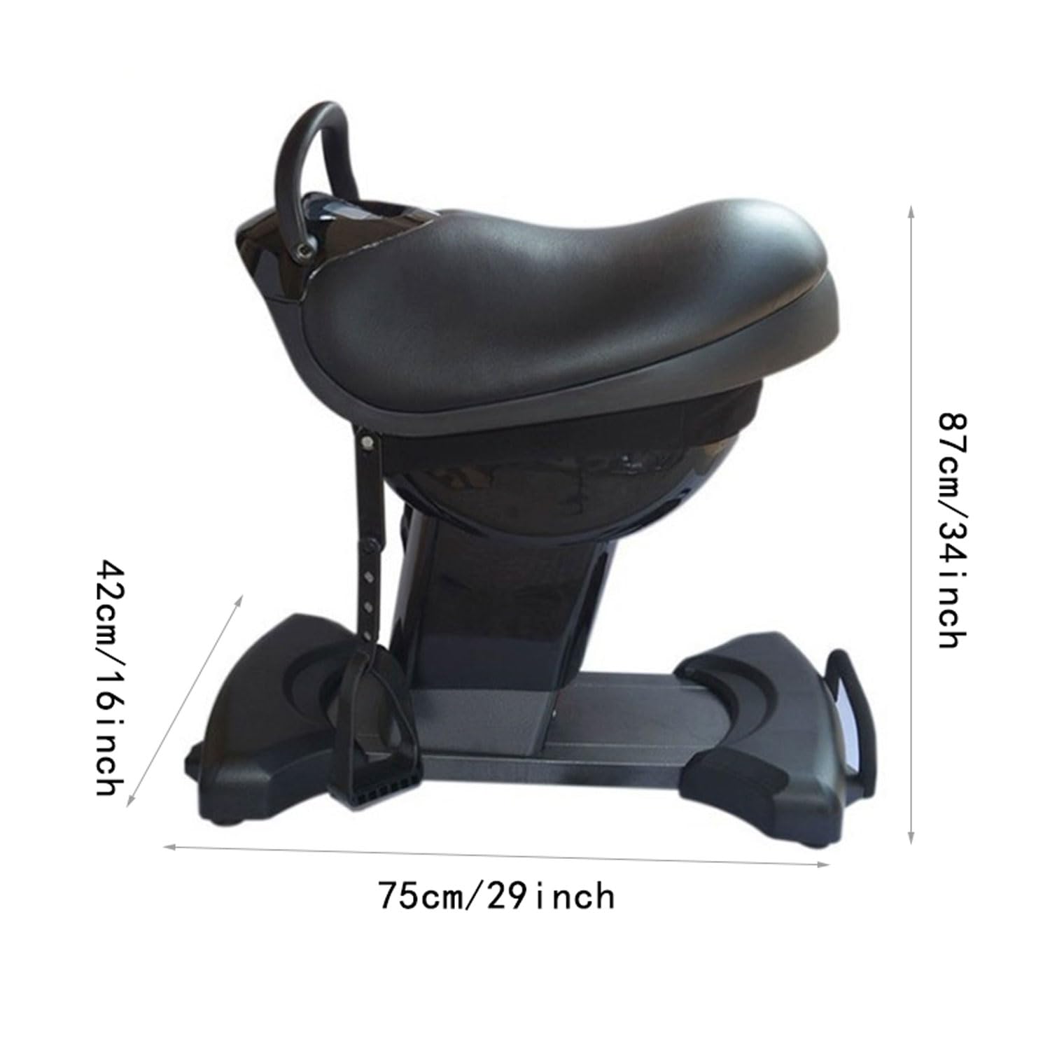 Amazon.co.jp: 家庭用乗馬マシン、120W屋内電動3Dシミュレーション乗馬
