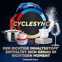 Finish Ultimate Plus Infinity Shine Citrus Spülmaschinentabs, Geschirrspültabs für intensive Reinigung gegen hartnäckige Flecken, starke Fettlösekraft und Glanz mit Schutzschild, 105 Caps – Ansicht 7