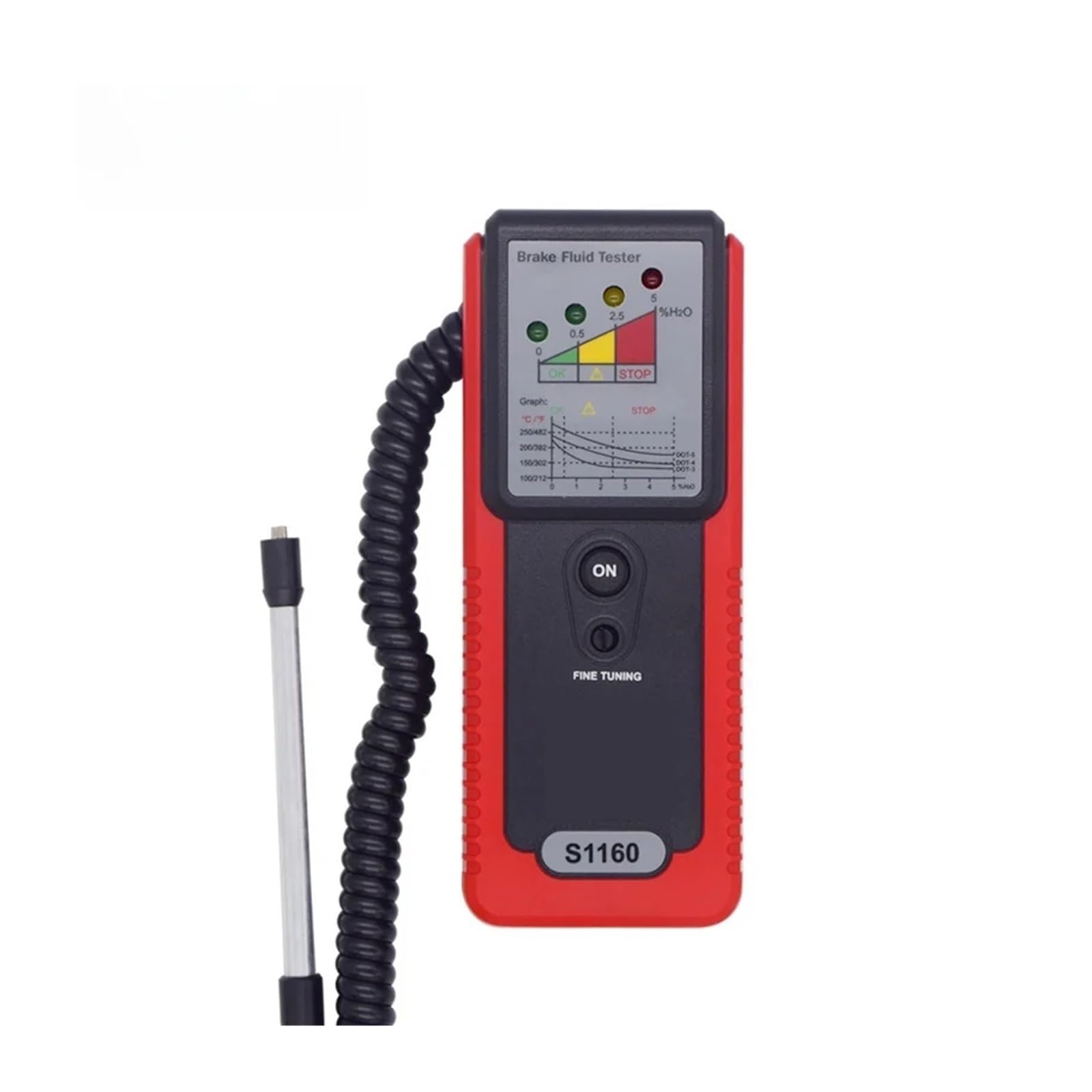 Tester per liquido freni, Riparazione Strumento Speciale Tester Del Liquido Dei Freni Penna Di Prova Del Liquido Dei Freni Test 'umidità Del Contenuto D'acqua