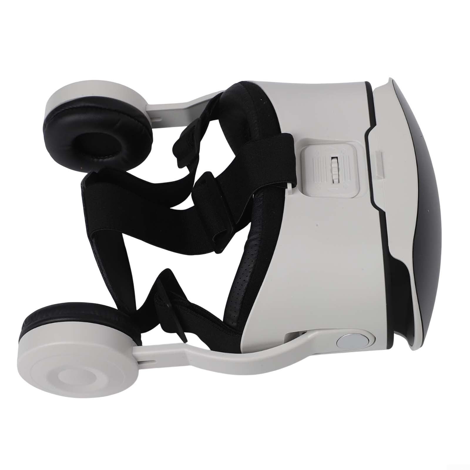 Cuffie per realtà virtuale per giocare/film, VR 3D per iOS e Android (nero)