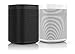 Produktbild Sonos One Smart Speaker 2-Raum Set, weiß/schwarz  Intelligente WLAN Lautsprecher mit Alexa Sprachsteuerung & AirPlay  Zwei Multiroom Speaker für unbegrenztes Musikstreaming