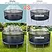 Ohuhu Trampoline Sprinklers for Kids 49FT, Outdoor Water Play Sprinklers for Kids Fun Summer Water Toys, Water Games Yard Toys Sprinklers Backyard Sprayer Water Park for Boys Girls