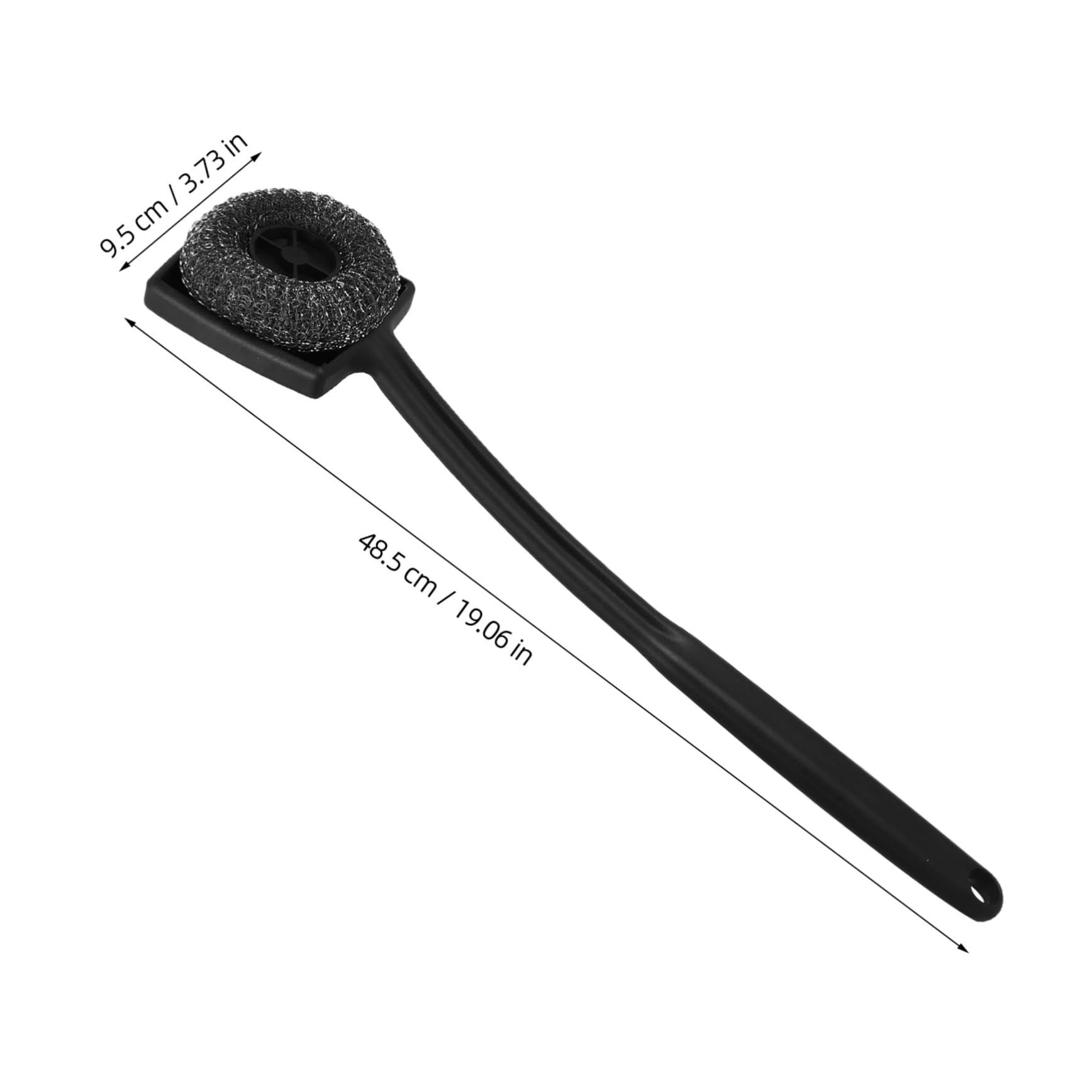 Unomor BBQ Grill Brush for Outdoor Grill Heavy Duty BBQ Cleaning Brush Long Handle Steel Scrubber