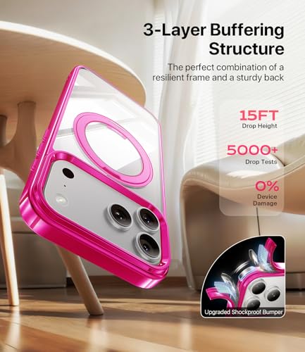 Image of iPhone 17 Pro Max Case with Stand Magnetic iPhone 17Pro Max Case Compatible
