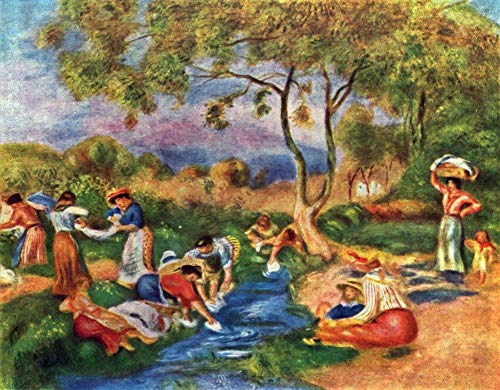 Tableau Renoir à l'huile fait main pour revivre la poésie de l'impressionnisme chez soi