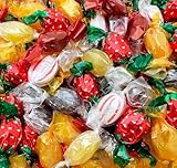 Old Fashioned Hard Candy Assortment - 2 Pound Bag - Hard Candy Individually Wrapped - Peppermint, Strawberry, Cinnamon, Butterscotch, and Fruit Flavors