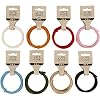 Creativ e 503490 Jute draad, diverse kleuren, 2-4 mm dikte, 3 m lengte, verpakking van 8 stuks