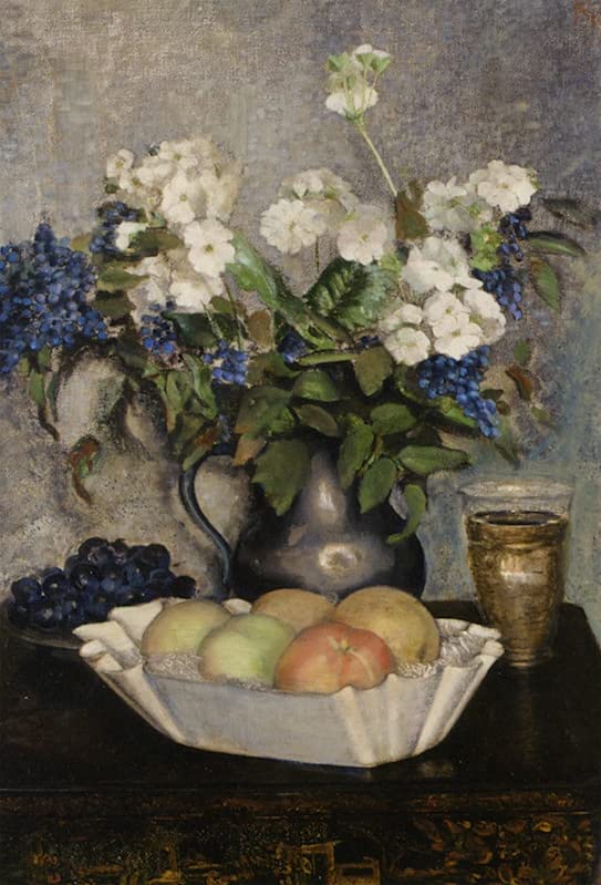 Impression d'affiches nature morte fruits fleurs Pieter Meiners 60x90