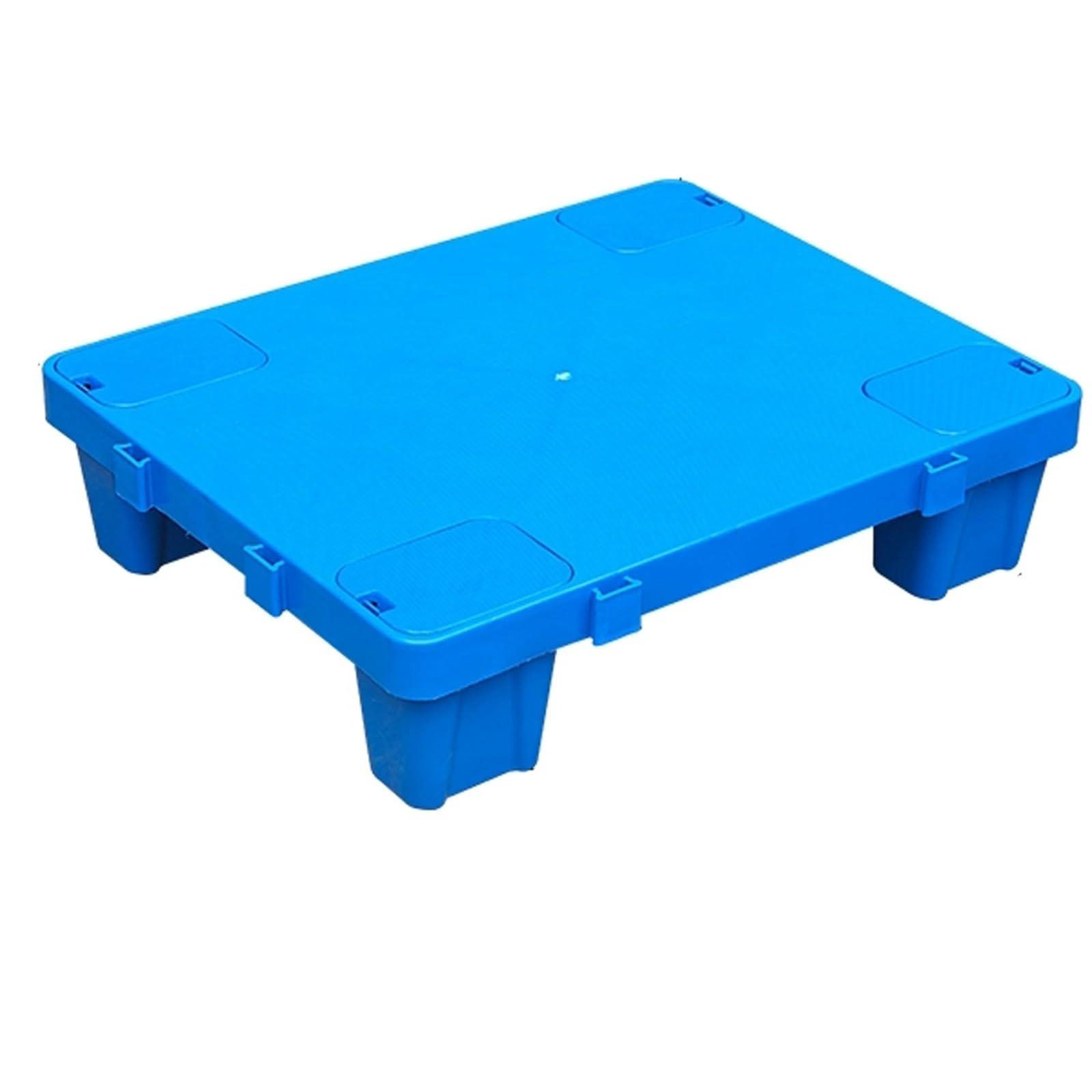 Pallet impilabili ad incastro in plastica resistente, per cantina, garage e magazzino, capacità di carico 40,6 x 30,5 x 12,7 cm, soluzione salvaspazio