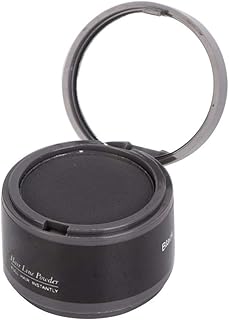 Hairline Powder, Hair Root Concealer Instantly Hair Shadow to Cover and Conceal Receding Hairlines for Men and Women(Black)