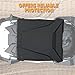 UTVSXPERT Hard Sport Roof for Polaris RZR Trail, Dustproof Coat Lock & Ride Poly Combination Roof Top for Polaris RZR Trail S 900 1000 Ultimate/Premium/Sport 2021-2025 Accessories(2PCS, 2884729)