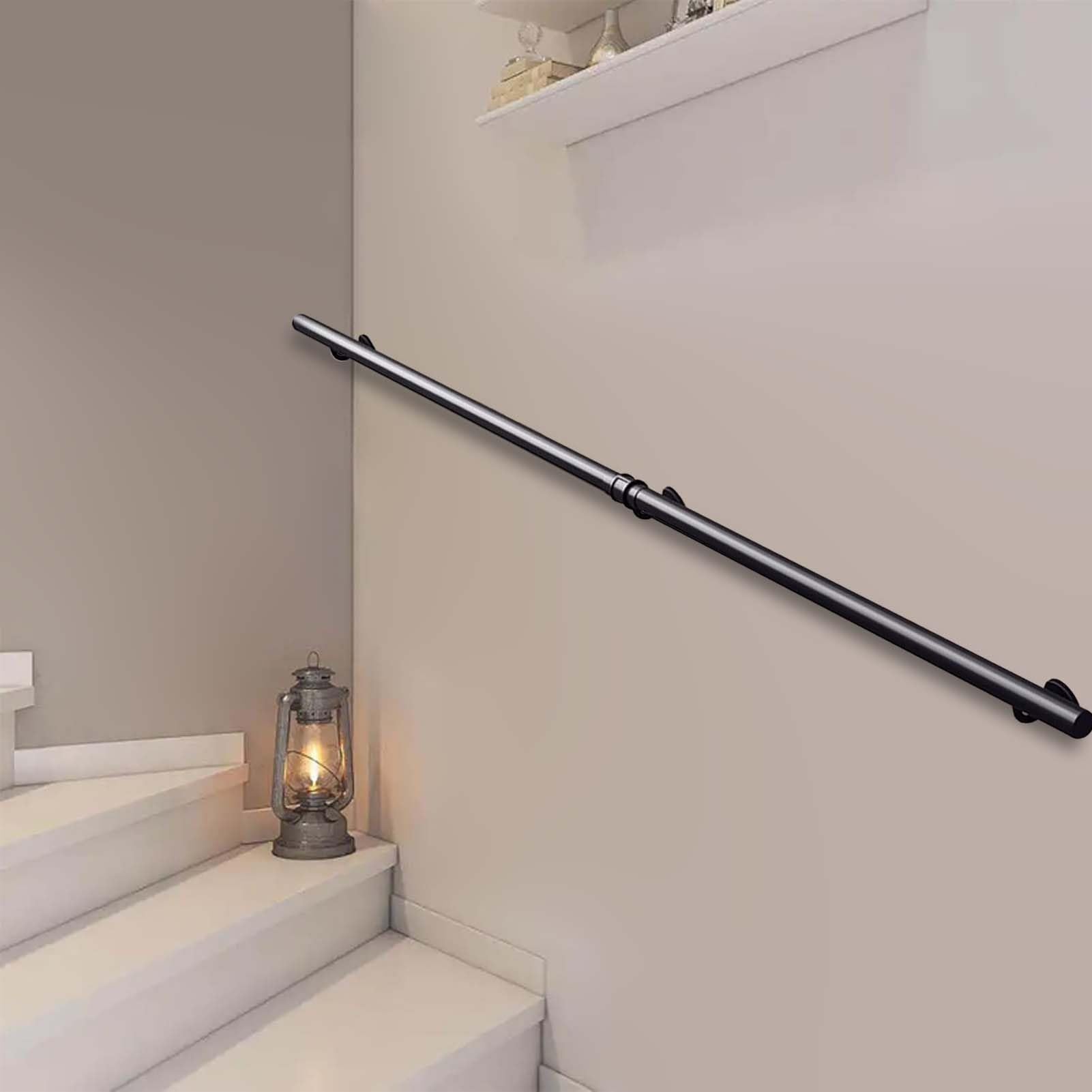 Rampe de sécurité en métal 350cm pour éviter les chutes en escalier