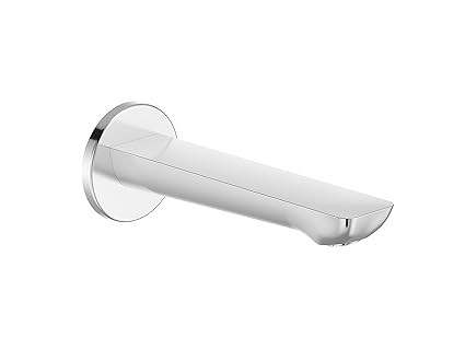 Kohler Fore Arc Bath Spout for Bathroom - Polished Chrome Finish - Bath Shower Tap - Tub Spout with Lasting Shine - Sleek & Futuristic Design - Durable & Reliable Solid Metal Construction 27492IN-CP