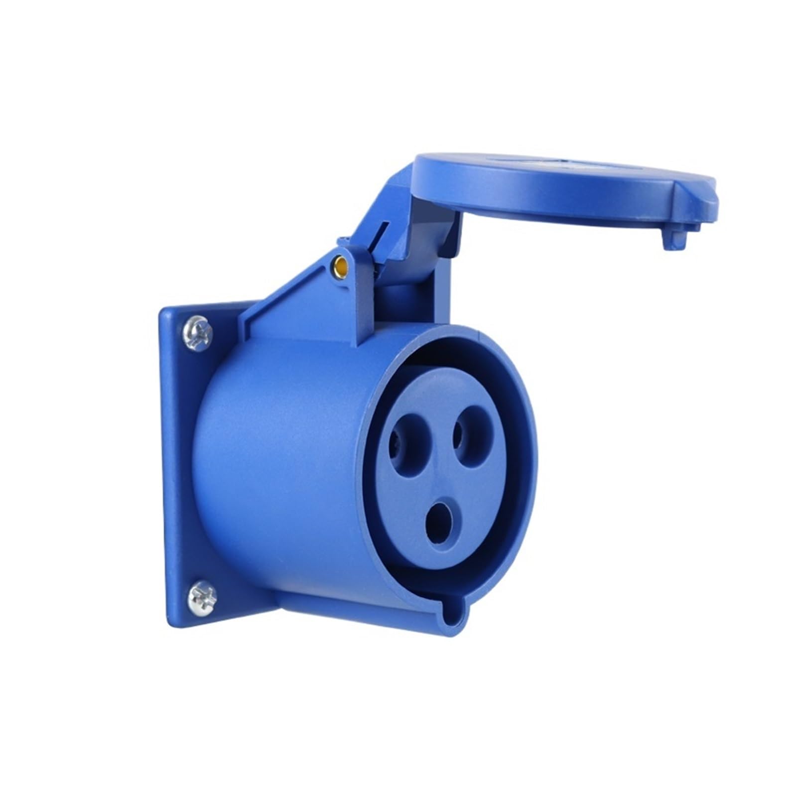 Spina e Presa Industriale 3 Core 16A Docking Aviation Impermeabile Antipolvere Connettore Non antideflagrante Alimentazione trifase(Concealed Socket)