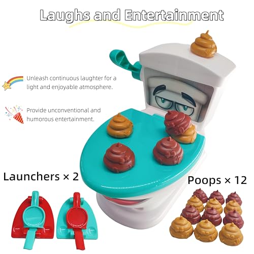 Juego de Mesa Poop Game para 4-12 Niños miniatura 4